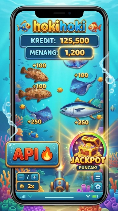 Layar utama hokihoki — antarmuka bersih setelah instalasi